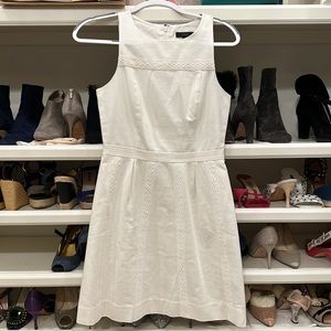 Jcrew dress white cotton - size 2 - EUC - worn once 🤍